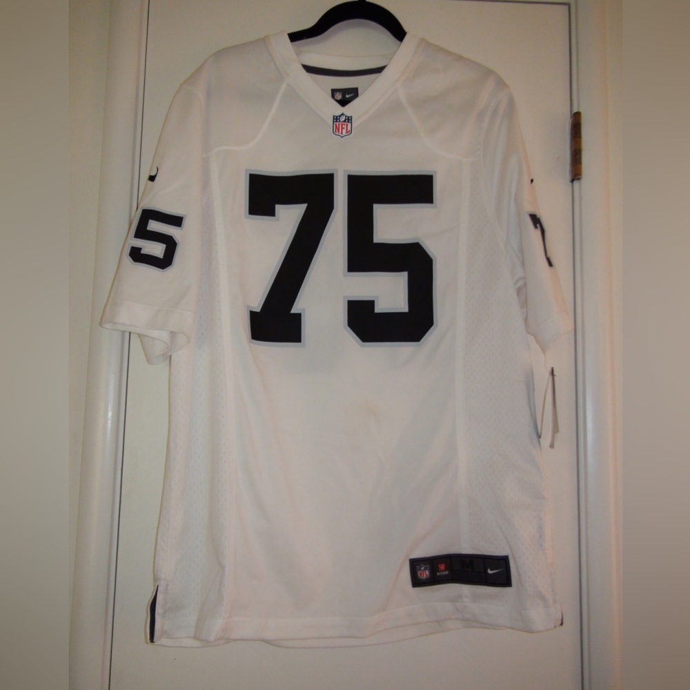 Nike Las Vegas Raiders Howie Long White Game Retired Jersey